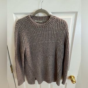 Allsaints crew neck sweater with sparkle thread